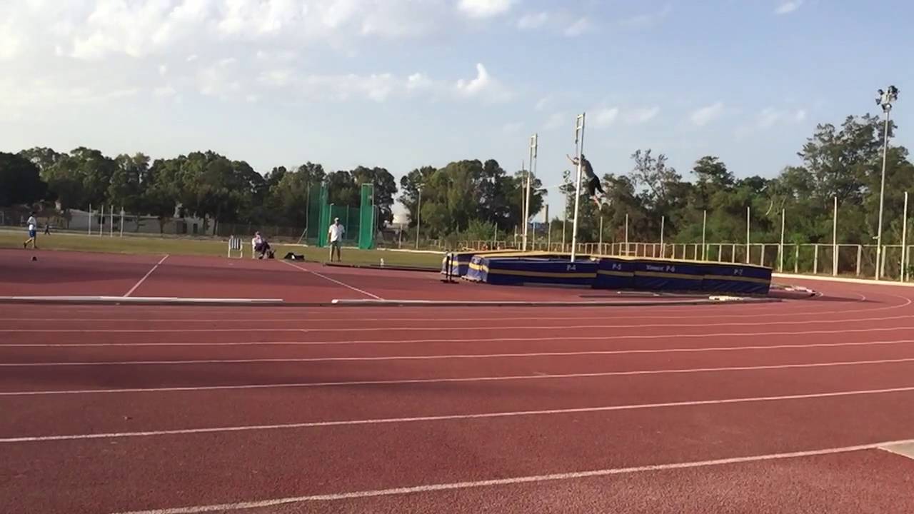 Peppijna Dalli training session on Pole Vault for National Championship in Malta