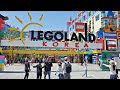 [4K] LEGOLAND KOREA WALK, Theme Park Grand opening day 2022 | 사람들로 바글바글 춘천 레고랜드 코리아 