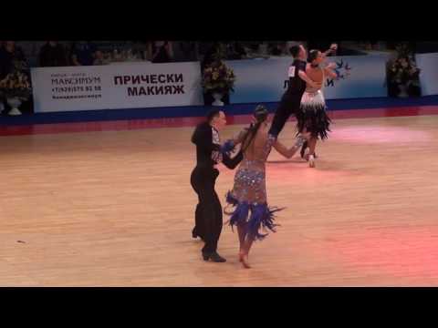 Dmitry Marchenko - Anastasia Rybalko DanceForum 2017 WDSF int Open Latin Final Samba