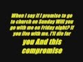 Green Day-Church on Sunday Lyrics 