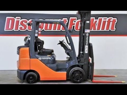 TOYOTA 8-series 8FGCU30 6,000lb LP (Propane) #0451 - Forklift for Sale