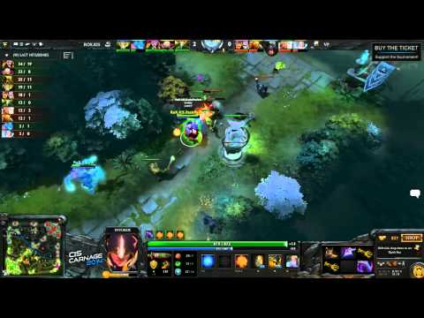 CIS Carnage 2014   RoX KIS vs Virtus pro game 3