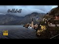 Hallstatt Austria The Most Beautiful Rainy Afternoon Walk 4K HDR