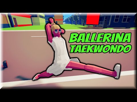 🩰Ballet & Kick! Ballerina Taekwondo vs Every Faction - Totally Accurate Battle Simulator TABS