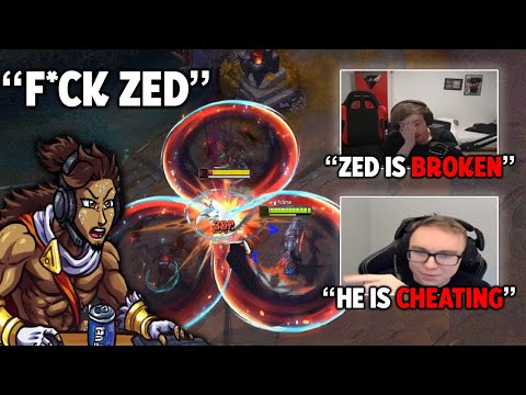 What A Challenger Zed One Trick Looks Like