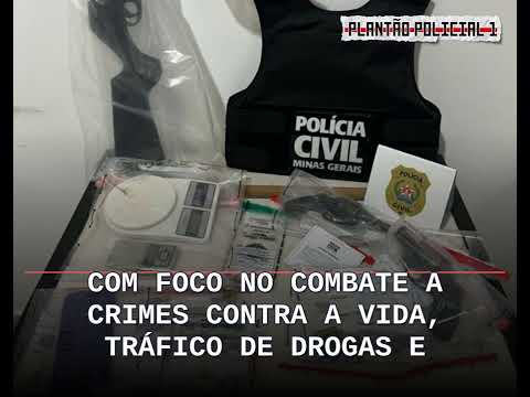 Com apoio aéreo, operação em São Geraldo do Baixio cumpre 10 mandados e prende 3; armas e droga