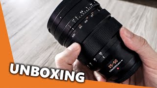 Video thumbnail for Panasonic Leica 25-50mm F1.7 Unboxing and Handling by Digimanie.cz