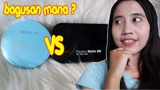 Download lagu Test Ketahanan bedak : WARDAH BB CAKE POWDER VS PURBASARI FLAWLESS MATTE BB mp3