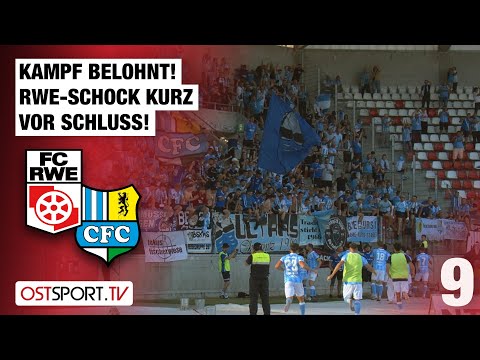 Fight rewarded! RWE shock just before the end: Erfurt vs. Chemnitz | Regionalliga Nordost