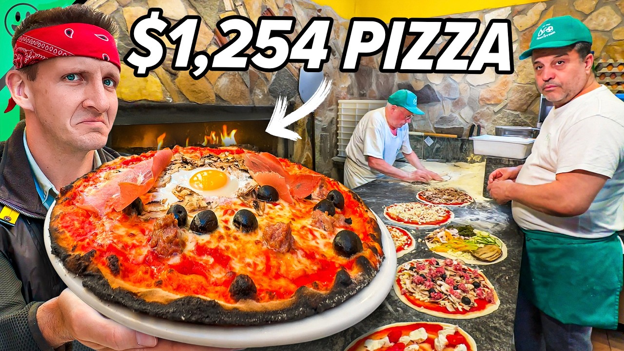 Italy’s Cheapest and Most Expensive PIZZA!! Worse Than Pizza Hut!!