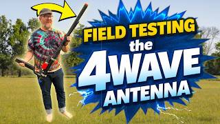 Antenna setup in the field – real SWR results... 4Wave Antenna and CW POTA activation
