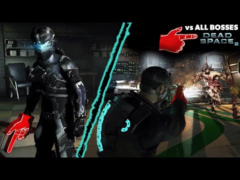HAND CANNON vs ALL BOSSES -  Dead Space 2 (HD) 1080p 60fps