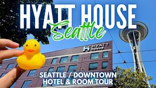 The BEST View in Seattle? 🏙️ Hyatt House Seattle Downtown Full Tour + Money-Saving Tips!