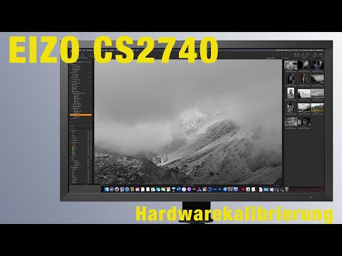 Eizo Monitor CS2740 für Bildbearbeitung und FineArt Druck Kalibrieren