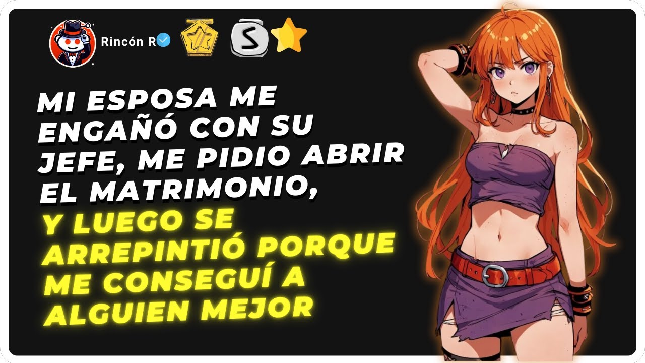 Mi esposa me engañó con su jefe, me pidió abrir el matrimonio y luego se arrepintió porque...