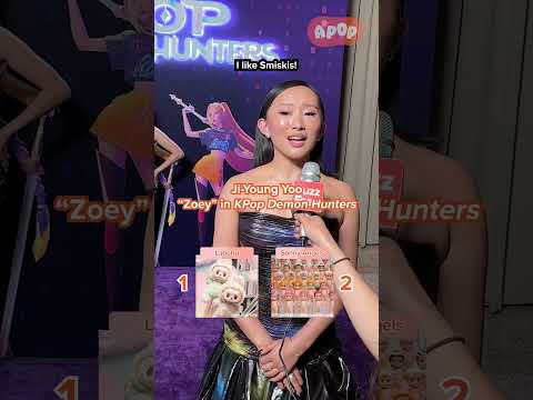 The "Kpop Demon Hunters" Cast play Labubu vs. Sonny Angels | A*Pop