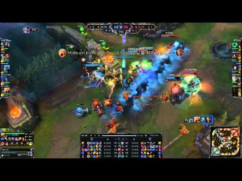 SKT T1 Faker - Azir vs Ahri - KT Edge