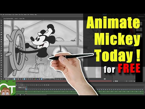 How To Make 2D Animation with OpenToonz - for beginners!