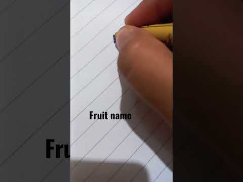 fruit name arbi zuban main#ytshort#fruit