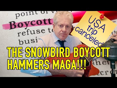 THE SNOWBIRD BOYCOTT HAMMERS MAGA !!!