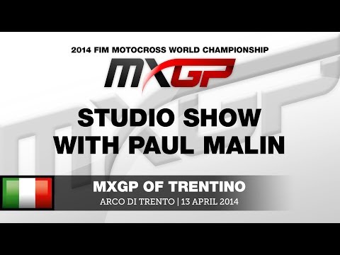 MXGP of Trentino 2014 Studio Show ft Arnaud Tonus & Steven Frossard