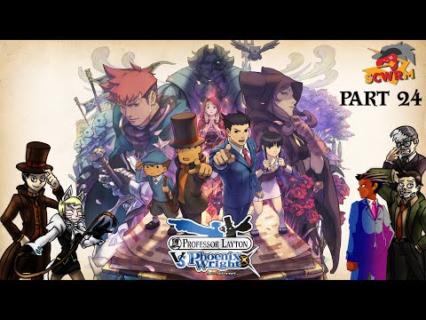 SCWRM Plays Professor Layton vs. Phoenix Wright: Ace Attorney Part 24 - Stained Glass