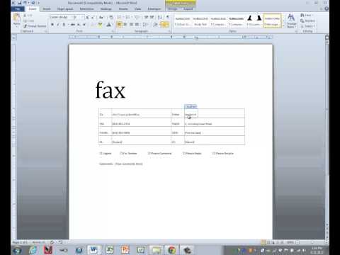 YouTube video about: What does re mean on a fax cover sheet?