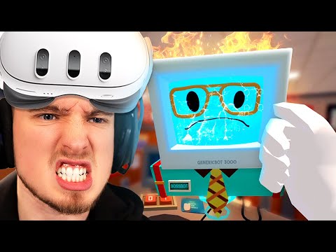 Quitting My Job & Destroying the Office - Job Simulator VR