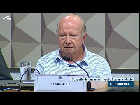 Na CPMI, suspeito de financiar atos antidemocráticos fica em silêncio