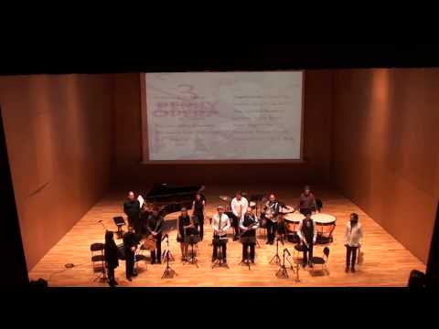 III SEMANA + MUSICA La ópera de los tres centavos  Kurt Weill  Profesores del Conservaorio  Final