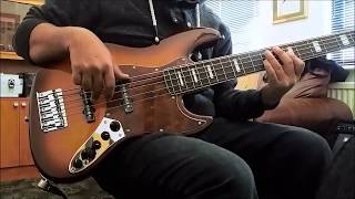 Marcus Miller V7 5 string TS jazz bass (unboxing) and a short out of the box test.