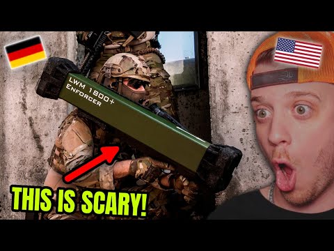American Reacts to NEW German Military Technology (Leichtes Wirkmittel 1800+)