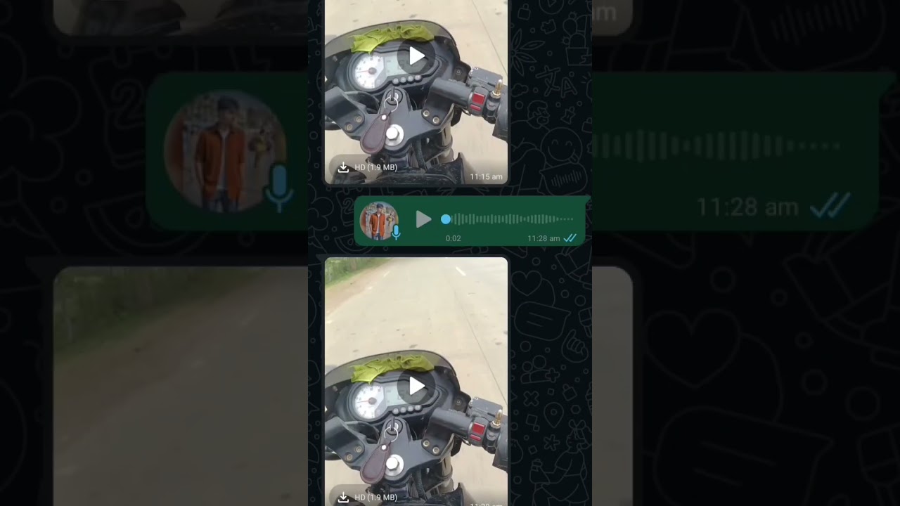 this video is not available because something is wrong with the the video file whatsapp problem 👍