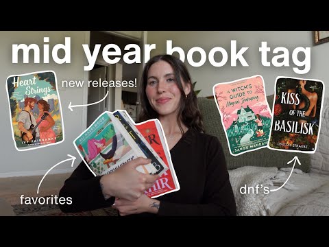 Mid year book tag! (books I did NOT like, new favorite author, books I surprisingly loved, etc) 📚🫶🏼