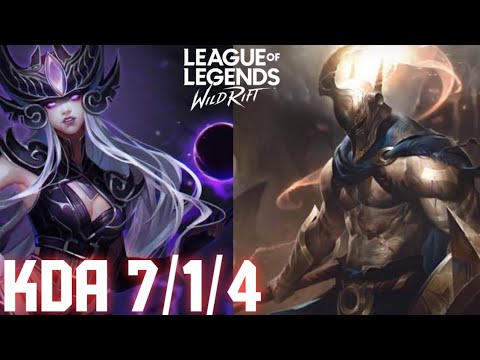 [WILD RIFT] SYNDRA VS PANTHEON | MID LANE GAME PLAY