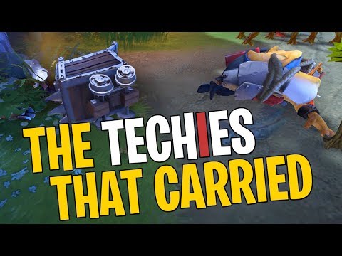 The Techies That Carried - DotA 2 Funny Moments