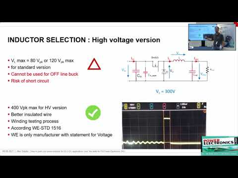 Würth Elektronik Webinar: How to push your power-inductors for DC-2-DC applications “over” the limit
