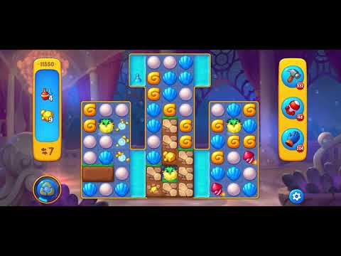 Fishdom level 11550 no boosters フィッシュダム ノーマル