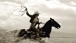 Marty Robbins - Saddle Tramp (Clips from old cowboy / western movies)