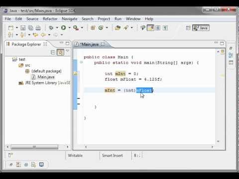Java 10 - Casting Narrowing and Widening