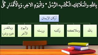 05شرح منظومة التوحيد والإيمان للصغار - (أركان الإيمان) - عامر بهجت image