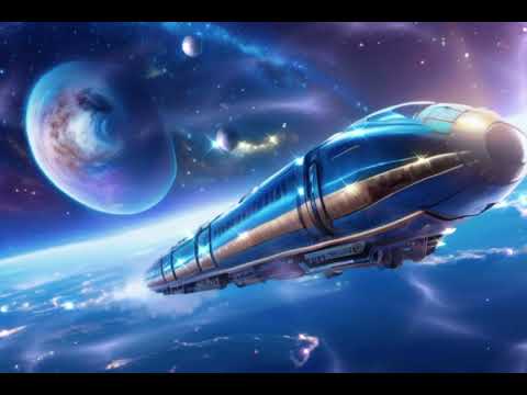 Space train in the future #viral #space #galaxy #spacelover #spacelovers #spacetravel #concept