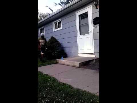 Taijon dunking on 71/2 hoop