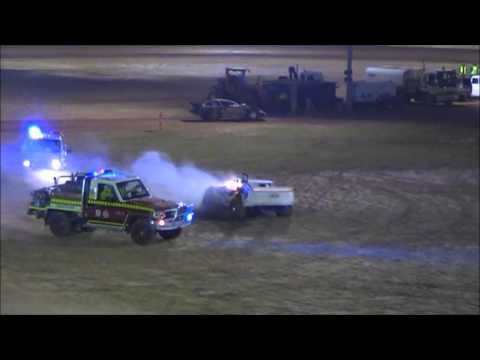 Terry Green's Super Sedan Fire