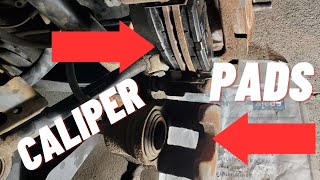 2015 Nissan Murano rear brake pad replacement (DIY guide)