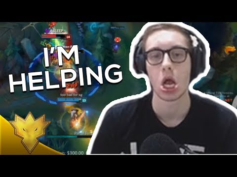 TSM Bjergsen PLAYS ZOE - I'M HELPING - League of Legends Season 8 Stream Highlights