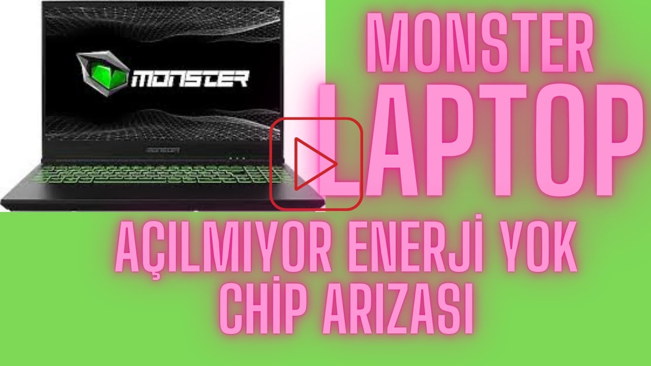 MONSTER TULPAR T7 V20.2 Laptop Tamiri,Monster Laptop Servisi #laptoptamiri  #monster #monsterservis