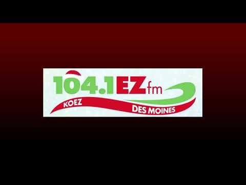 KOEZ Ames, IA "104.1 EZfm" Legal ID (12/2/23)[Christmas Music]
