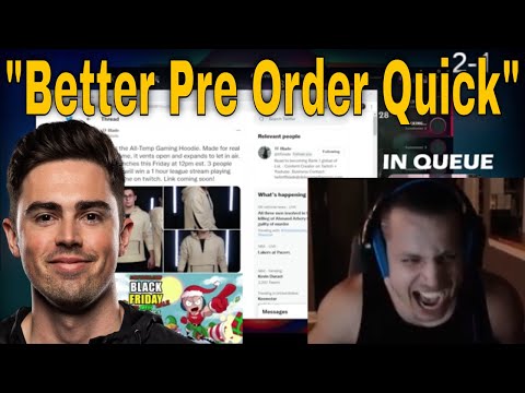 Midbeast Watching Tyler1 Reacts to TF Blade Merch