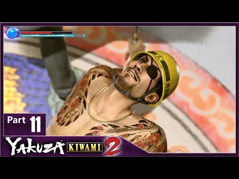 Yakuza Kiwami 2, Part 11 / Goro Majima is Back! Purgatory Head of Construction!